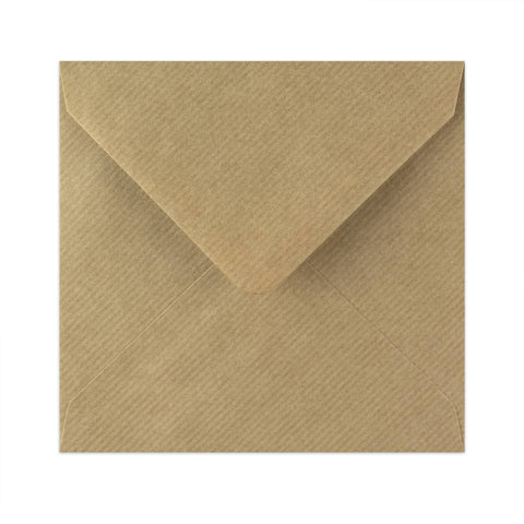 Geribde kraft envelop 140x140 mm
