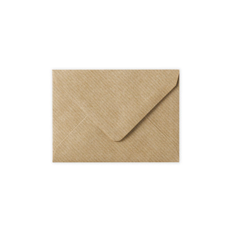 82x113 mm (C7) Bruin Geribbelde Envelop