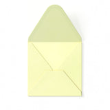 Ivoorkleurige Envelop met Hamerslagstructuur 110 x 110 mm