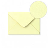 Ivoorkleurige Envelop met Hamerslagstructuur 133x184 mm