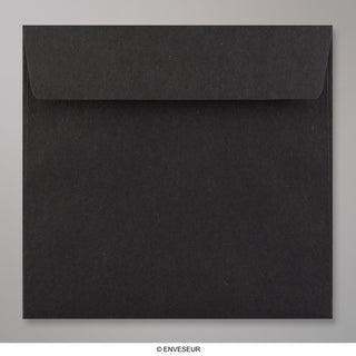 155x155 mm Zwarte Envelop