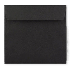 155x155 mm Zwarte Envelop