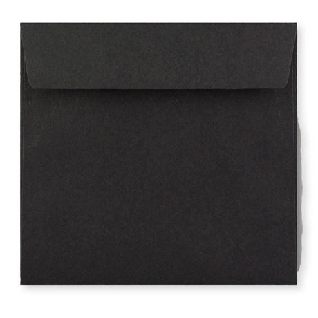 155x155 mm Zwarte Envelop