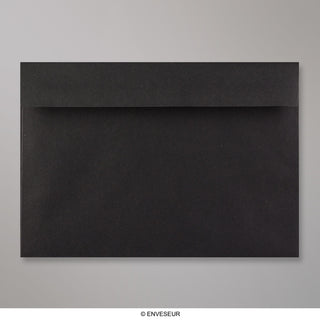 162x229 mm (C5) Zwarte Envelop