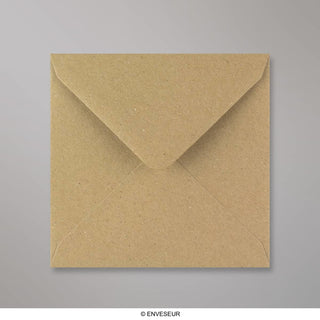 Kraftpapier vierkante enveloppen