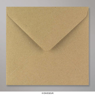 Kraftpapier vierkante enveloppen