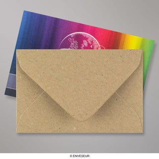 Kraftpapier vierkante enveloppen