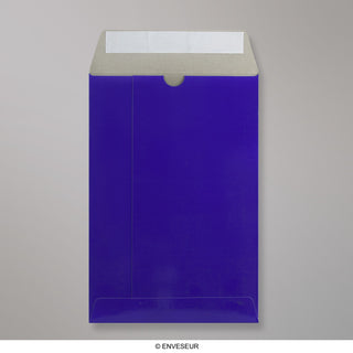 Blauwe kartonnen envelop 235x162 mm
