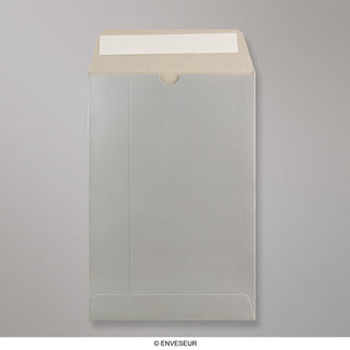 235x162 mm Zilverkleurige Kartonnen Envelop