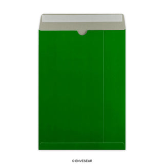 Groene envelop van stevig karton 324x229 mm (C4)
