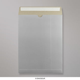 324x229 mm (C4) Zilverkleurige Kartonnen Envelop