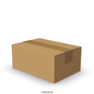 Kartonnen verzenddoos met flappen 230x120x105 mm
