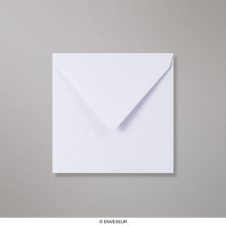 140x140 mm Wit Geweven Envelop