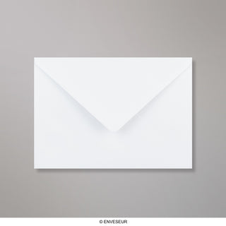 155x220 mm Wit Geweven Envelop