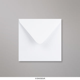 155x155 mm Wit Geweven Envelop