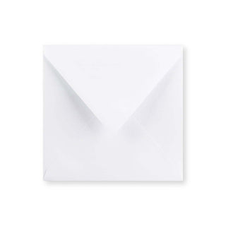 Witte envelop 165x165 mm