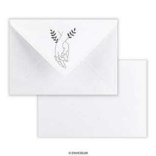 Bruiloft enveloppen ”Verbinding”