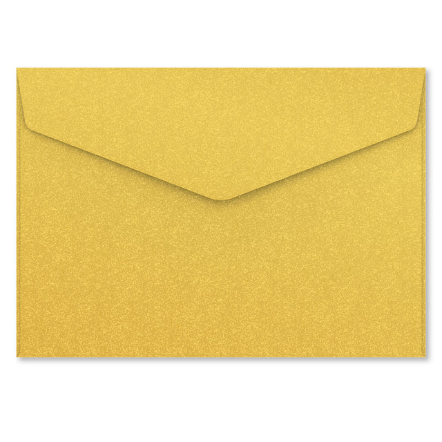 V-Flap Peel and Seal Envelopes Gold 162 x 229 mm (C5)
