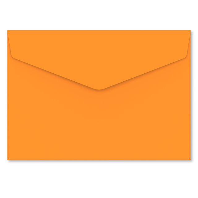 V-Flap Peel and Seal Envelopes Orange 162 x 229 mm (C5)