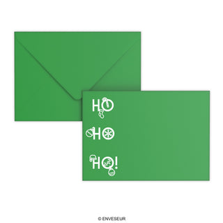 Kerstenvelop HO HO HO