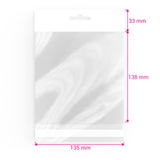 Cello Zakjes met Header OPP