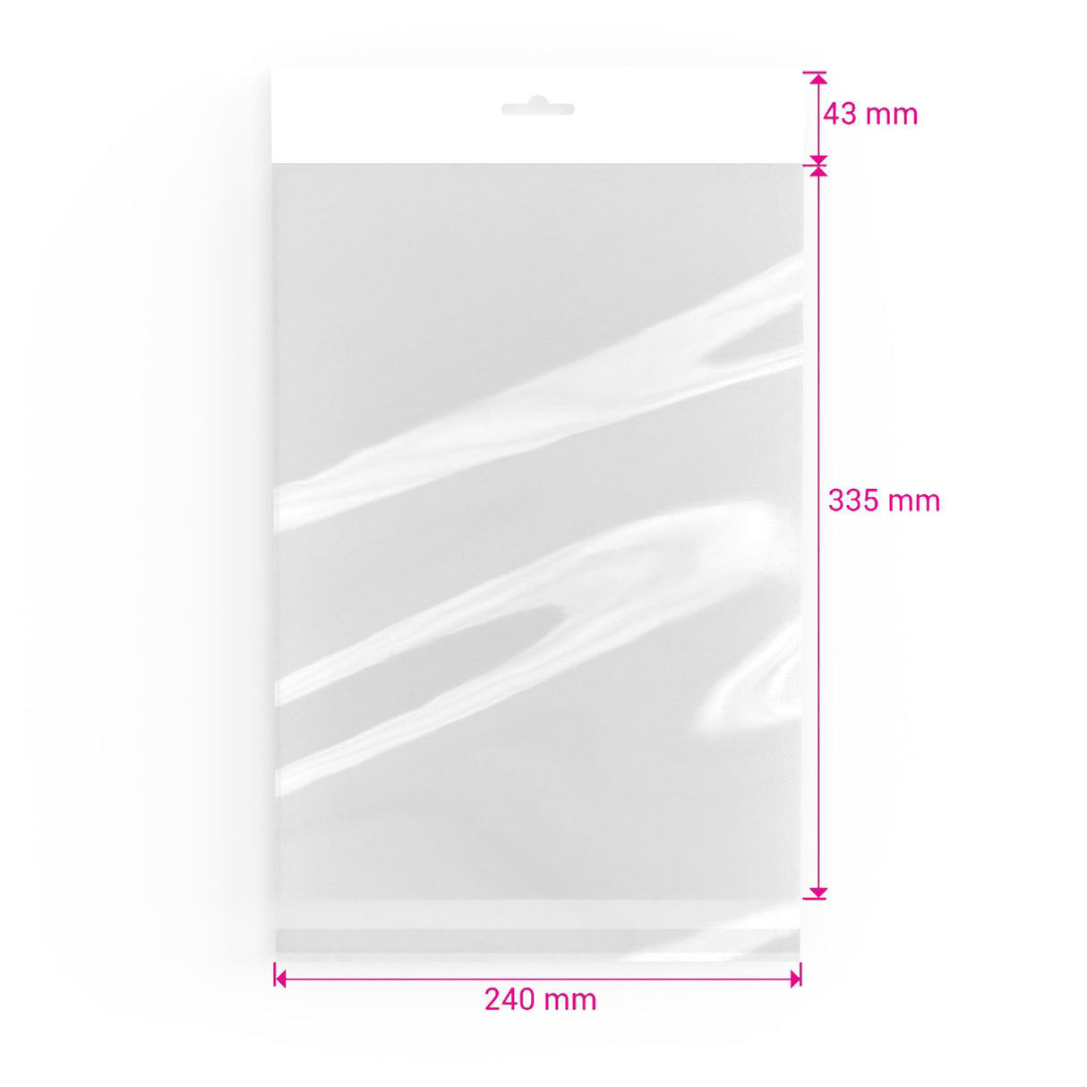 Cello Zakjes met Header OPP