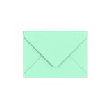 Jade groene envelop 133x184 mm