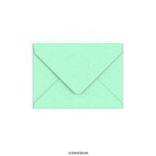 Jade groene envelop 133x184 mm