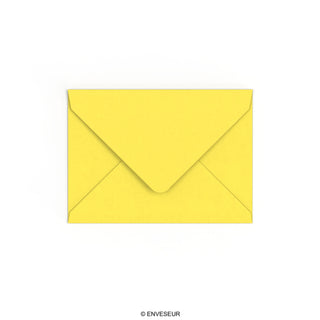 Zonnebloem gele envelop 133x184 mm