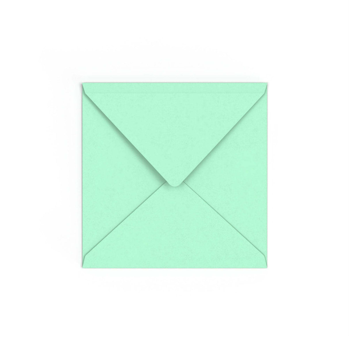 Jade groene envelop 155x155 mm