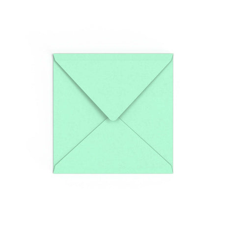 Jade groene envelop 155x155 mm