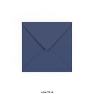 Marineblauwe envelop 155x155 mm