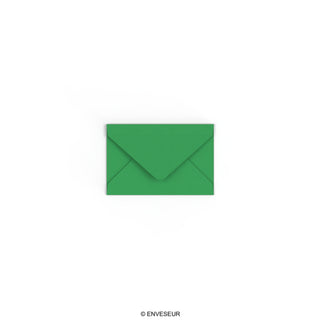 Diepgroene envelop 62x94 mm
