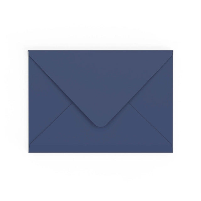 C5 Navy Blue British Made Gummed V-Flap Envelope (162 x 229mm)