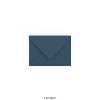 Marineblauwe envelop 82x113 mm (C7)