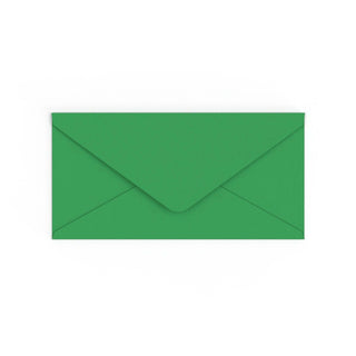 Diepgroene envelop 110x220 mm (DL)