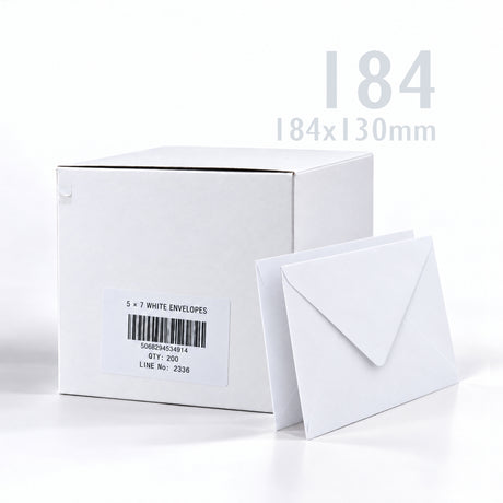 Witte Enveloppen 100 g/m² Pak van 200 stuks