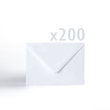 Witte Enveloppen 100 g/m² Pak van 200 stuks