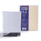 Kaart 300 g/m² Pak van 100 stuks