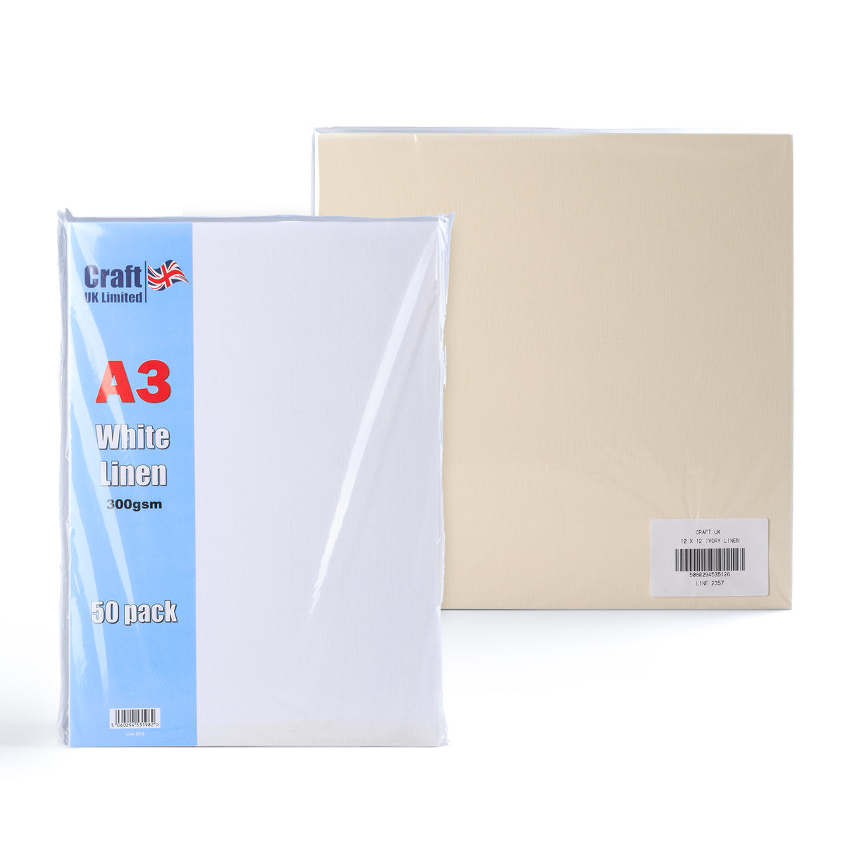 Linnen Kaart 300 g/m² Pak