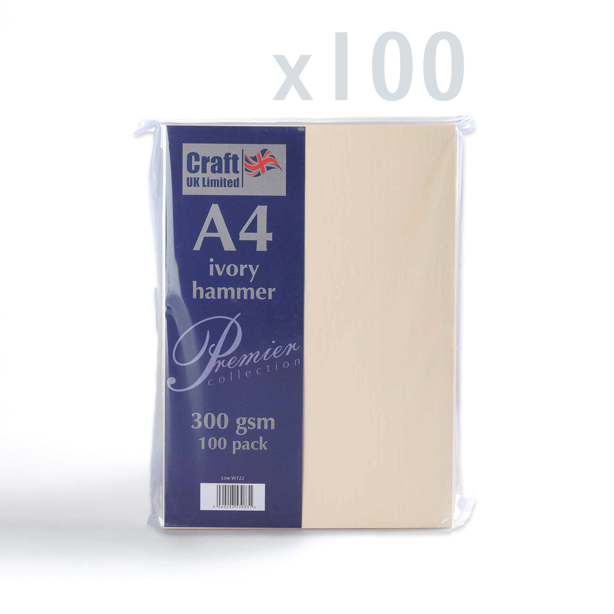 Kaart 300 g/m² Pak van 100 stuks