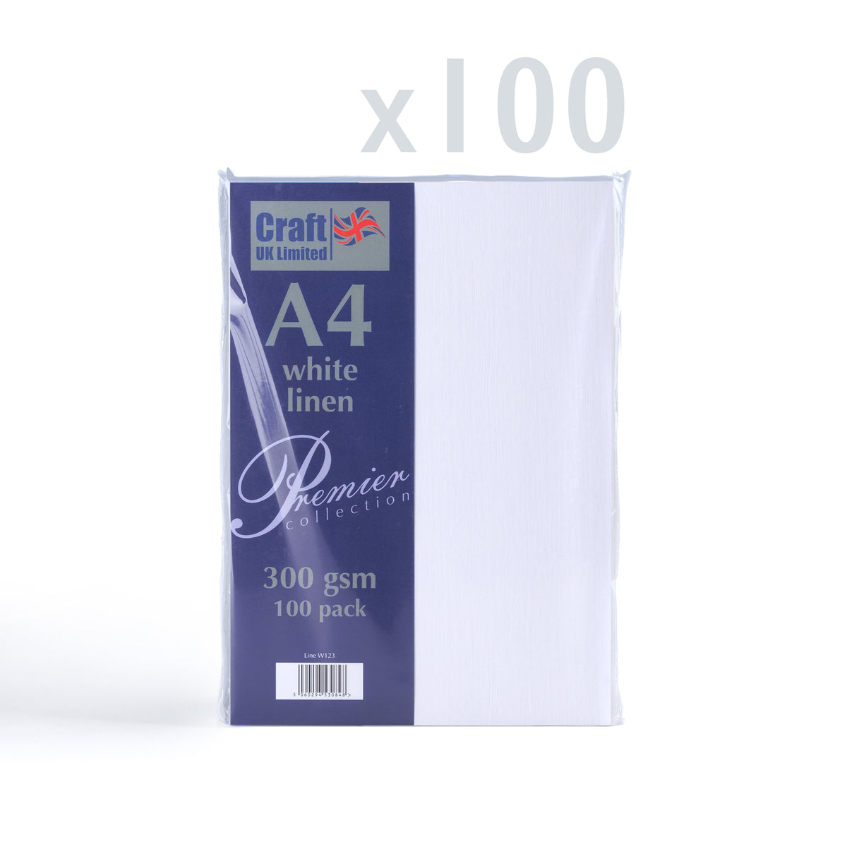 Kaart 300 g/m² Pak van 100 stuks