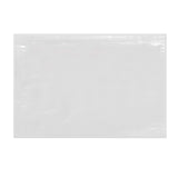 Heldere enveloppen met wikkelsluiting en inbegrepen documenten - niet geprint