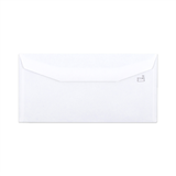 Witte envelop met binnendruk – met venster 110x220mm (DL) 80gr/m²