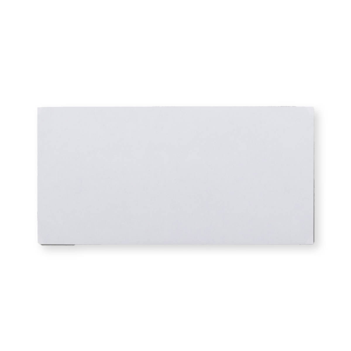 Witte envelop met binnendruk 110x220 mm (DL) 80gr/m²