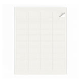 Witte etiketten pakketten XS - 100 vel