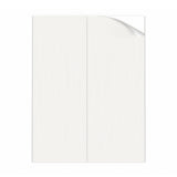 Witte etiketten pakketten XL - 100 vel