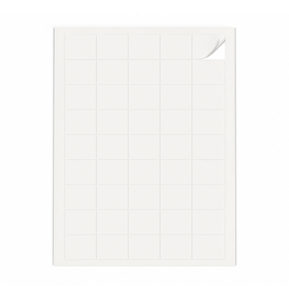 Witte etiketten pakketten XS - 100 vel