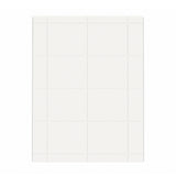 Witte etiketten pakketten M - 100 vel