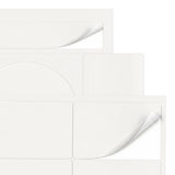 Witte etiketten pakketten ML - 100 vel